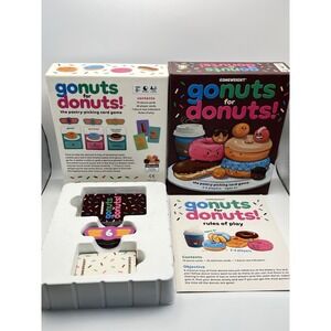 Gamewright Go Nuts for Donuts Card Game Incomplete 41/42 Picking Cards